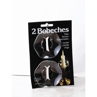 Set of 2 Fluted Bobeche