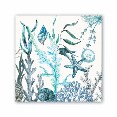 6.5" Square Ocean Tide Lunch Napkin