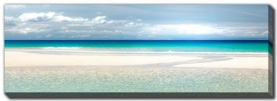 20" x 60" Gentle Kiss of Summer Panoramic Canvas Wall Art