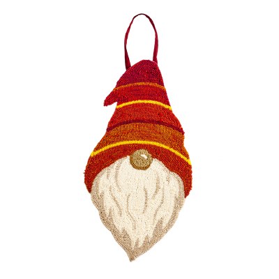 24" Orange, Red and Yellow Gnome Door Hanger