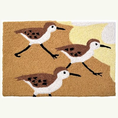 20" x 30" Sandpipers Morning Run Rug