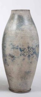 25" Gray and Blue Tradewinds Vase