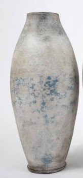 22" Gray and Blue Tradewinds Vase
