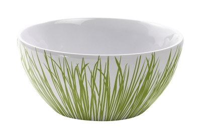 5" Round Seagrass Melamine Bowl