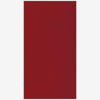 8" x 5" Red Canvas Embossed Guest Towels