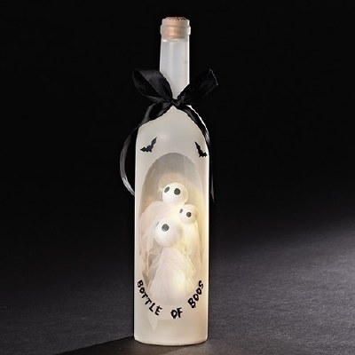 13" LED Bottle of Boos With Ghosts  Halloween Decoration
