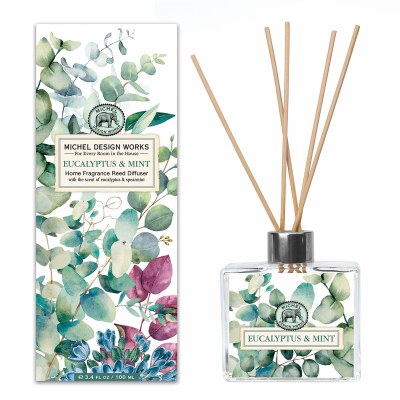 3.38 oz Eucalyptus and Mint Reed Diffuser Set