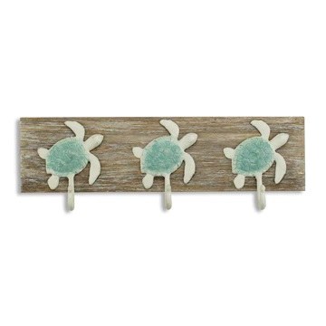 Three Iron Hooks Turtle Coat Hanger