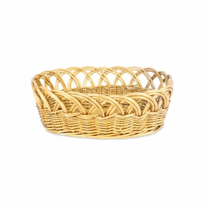 16" Oval Natural Woven Basket