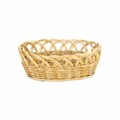 15" Oval Natural Woven Basket