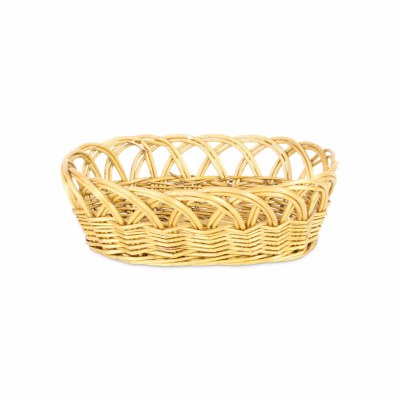 12" Oval Natural Woven Basket