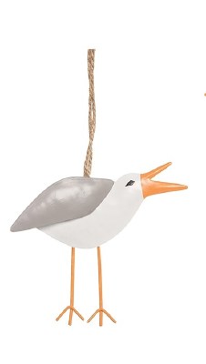 5" Kate Nelligan Seagull Head Down Ornament