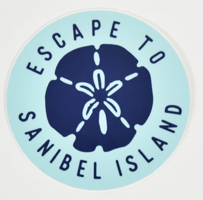 Sanibel Island Sand Dollar Sticker