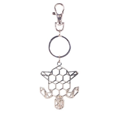 2" Metal Color Changing Turtle Key Chain