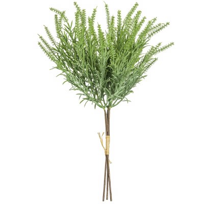 19" Faux Green Sage Astilbe Trio Bundle