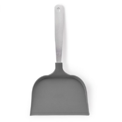 13" Gray Silicone Jumbo Cookie Spatula