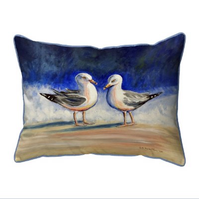 16" x 20" Two Seagulls Indoor and Outdoor Pillow