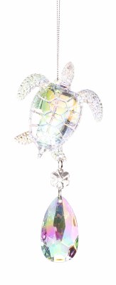 6" Clear Acrylic Sea Turtle Sun Catcher