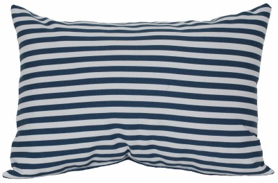 12" x 18" Navy and White Stripe Decorative PIllow