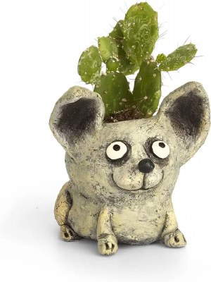 4" Chico the Dog Planter