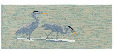 24" x 60" Blue Heron Lake Frontporch Indoor/Outdoor Rug