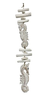 Two Seahorse Driftwood Drop