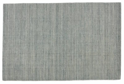 5' x 8' Blue and Ivory Brevin 02 Rug