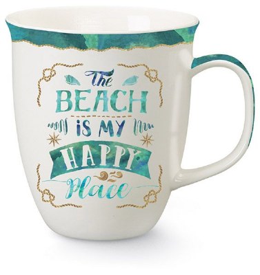 15oz "The Beach is My Happy Place" Mug