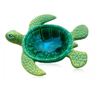 6" Green Sea Turtle Bowl