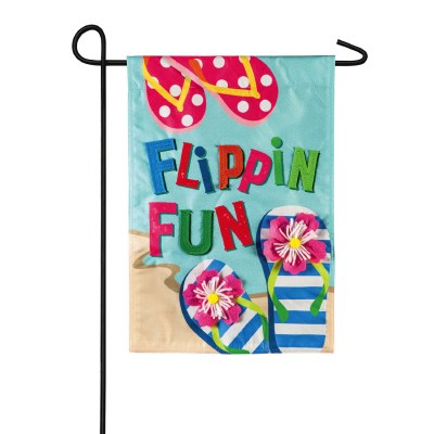 18" x 13" Mini Flippin Fun Flip Flops Flag