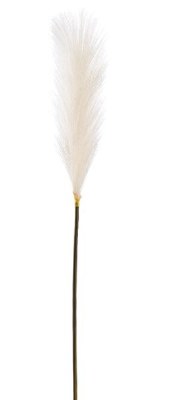 30" Faux Cream Reed Grass Spray