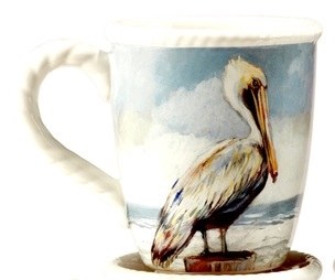18 oz Pelican Ceramic Mug