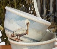 5.5" Round Pelican Ceramic Ice Cream Bowl