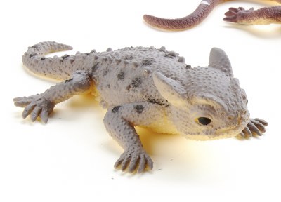 7" Gray Color Changing Stretchy Lizard