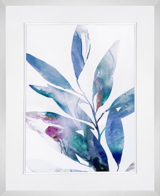 43" x 35" Indigo Spring 1 Framed Print Under Glass