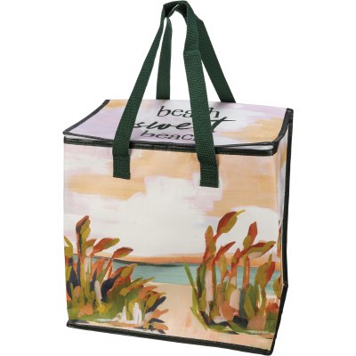 13" Beach Sweet Beach Insulated Tote Bag
