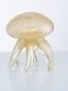 5.5" Gold Glass Jellyfish