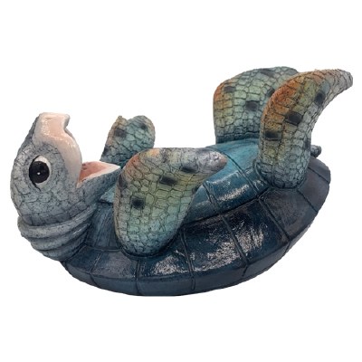 Blue and Gray Turtle Bottle Holder