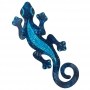21" Blue Mosaic Gecko Plaque
