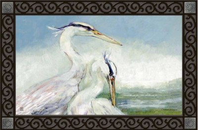 18" x 30" Egrets Doormat