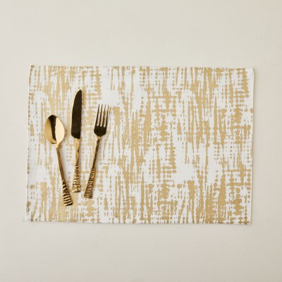 13" x 19" Gold Brushed Placemat