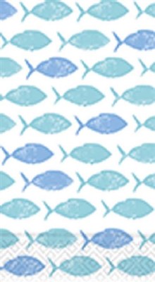 Fish Pattern Guest Towel