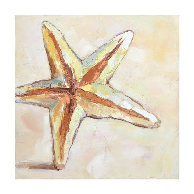 31" Sq Starfish Canvas