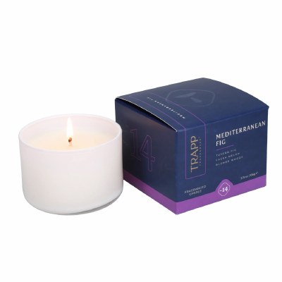 3.75 oz Mediterranean Fig Fragrance Glass Candle