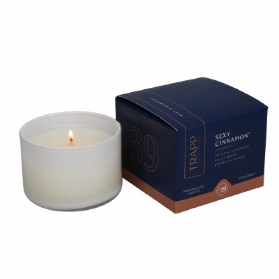 3.75 oz Sexy Cinnamon Fragrance Glass Candle