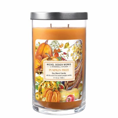 19 oz Pumpkin Prize Fragrance Candle Jar Fall and Thanksgiving Decoration