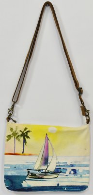 8" x 10" Sailing Sling Purse