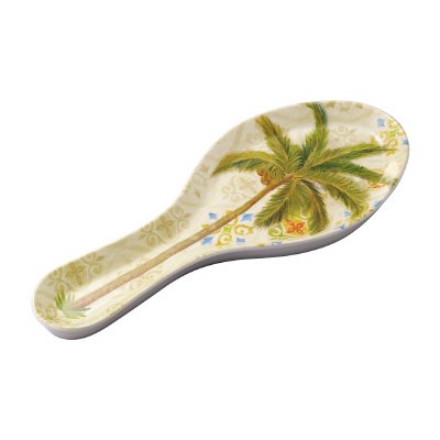 9.5" Palm Tree Spoon Rest