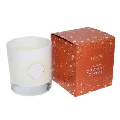 7 oz Orange Clove Fragrance Glass Candle