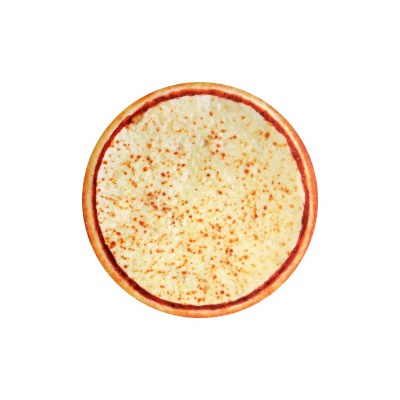 6" Cheese Pizza Fly Pie Disk